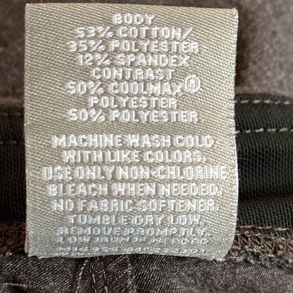 Marika dark gray cotton/polyester/spandex Capri exercise leggings - Picture 6 of 6